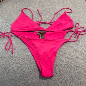 Zara Women's Vibrant Pink Bikini